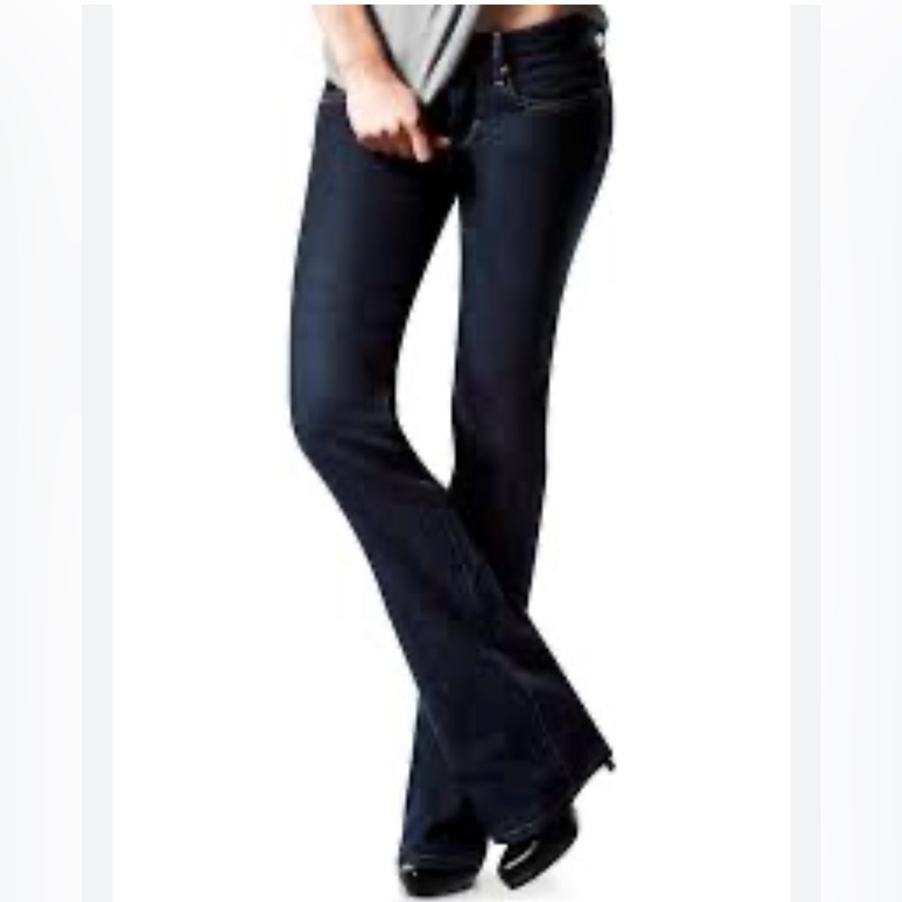 Gap women’s size‎ 27/4L sexy boot, low rise, denim jeans